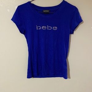 Blue Bebe Swarovski crystal tee